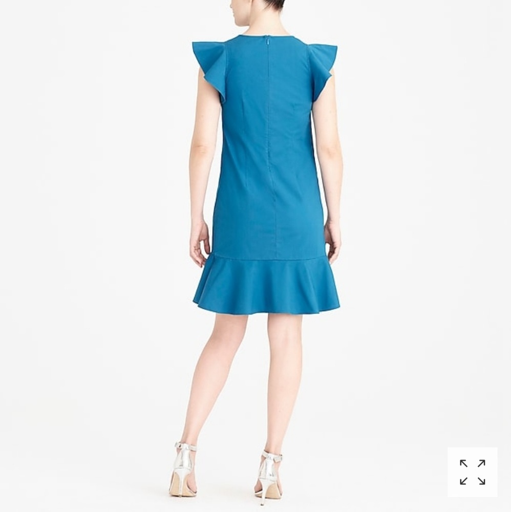 J.Crew Ruffle tank dress - Picture 3 of 4